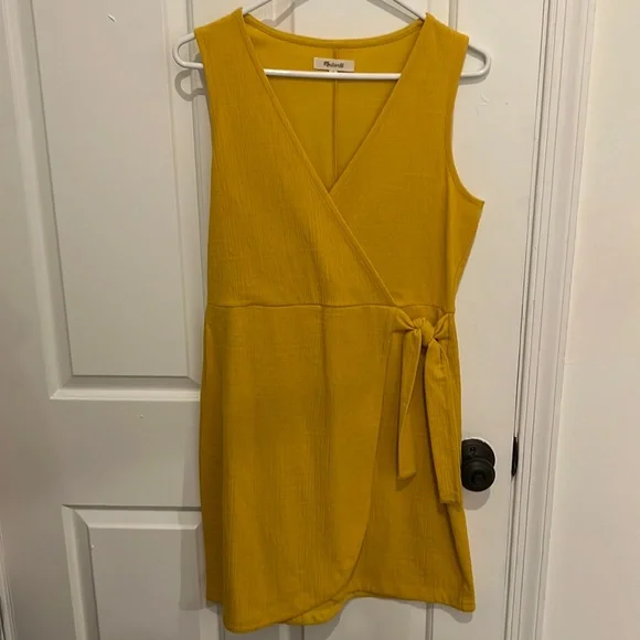 Madewell | Dresses | Madewell Sleeveless Wrap Dress Mustard S | Poshmark Madewell | Dresses | Madewell Sleeveless Wrap Dress Mustard S | Poshmark